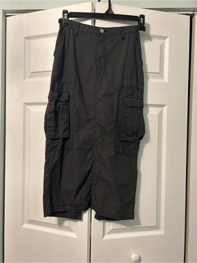 wild fable Black Cargo skirt